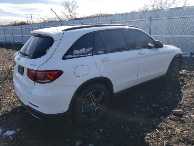 W1N0G8EB7NG083616 - 2022 MERCEDES-BENZ GLC 300 4MATIC WHITE photo 3