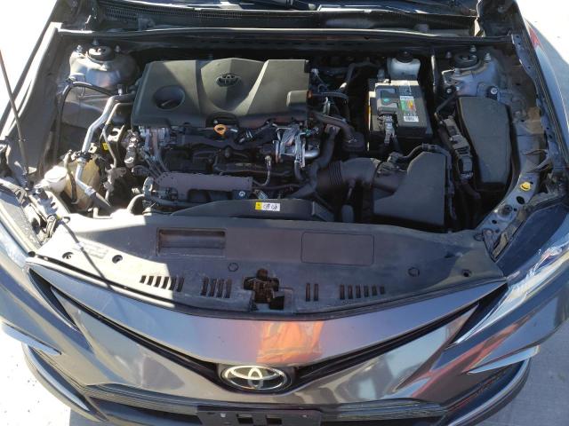 4T1R11AK6MU570105 - 2021 TOYOTA CAMRY LE GRAY photo 11