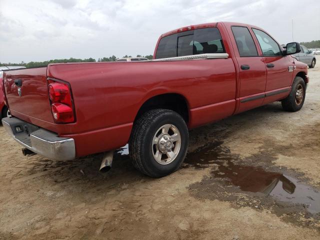 3D7KR28A77G826279 - 2007 DODGE RAM 2500 ST RED photo 3