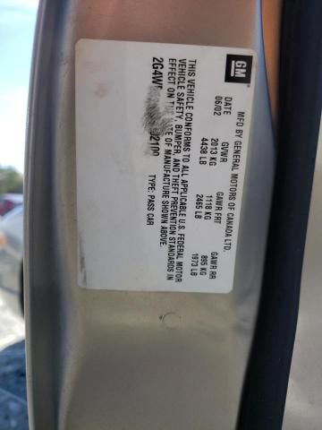 2G4WB52K931102109 - 2003 BUICK REGAL LS 金色 照片 12