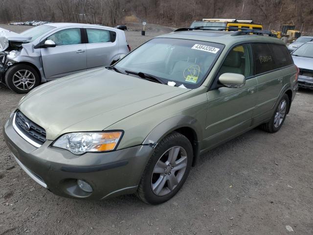 4S4BP86C974308058 - 2007 SUBARU LEGACY OUTBACK 3.0R LL BEAN GREEN photo 1