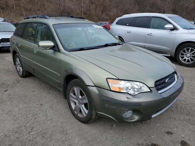 4S4BP86C974308058 - 2007 SUBARU LEGACY OUTBACK 3.0R LL BEAN GREEN photo 4