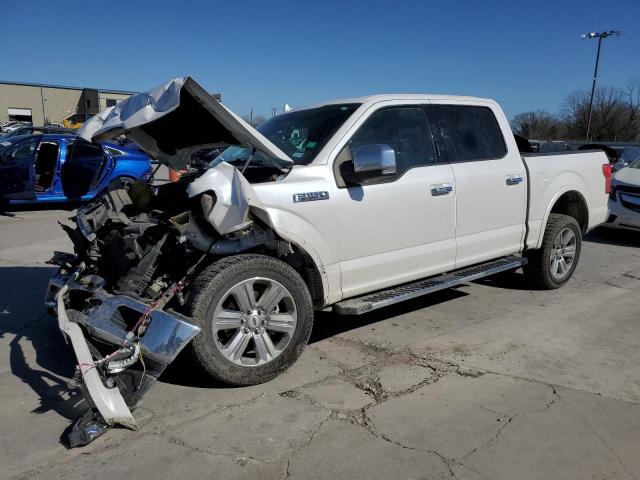 1FTEW1C51JKC79563 - 2018 FORD F150 SUPERCREW WHITE photo 1