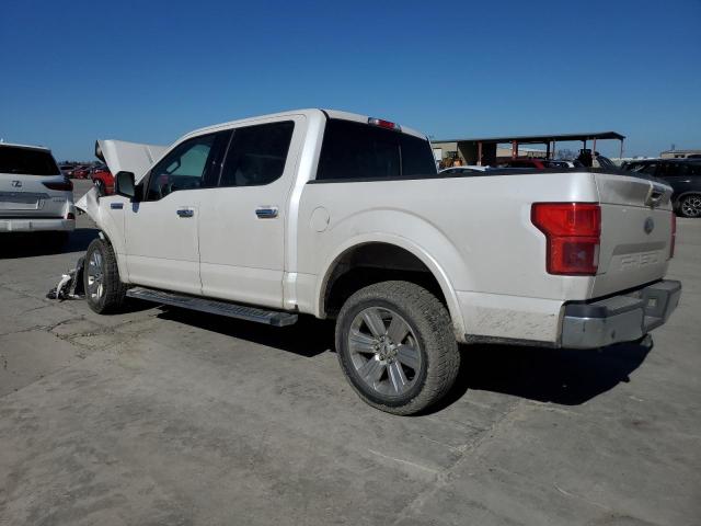 1FTEW1C51JKC79563 - 2018 FORD F150 SUPERCREW WHITE photo 2