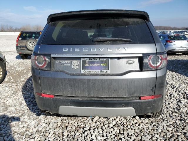 SALCT2BG3FH530203 - 2015 LAND ROVER DISCOVERY HSE LUXURY GRAY photo 6