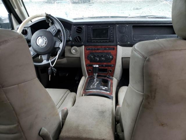 1J8HG58216C276656 - 2006 JEEP COMMANDER LIMITED SILVER photo 8