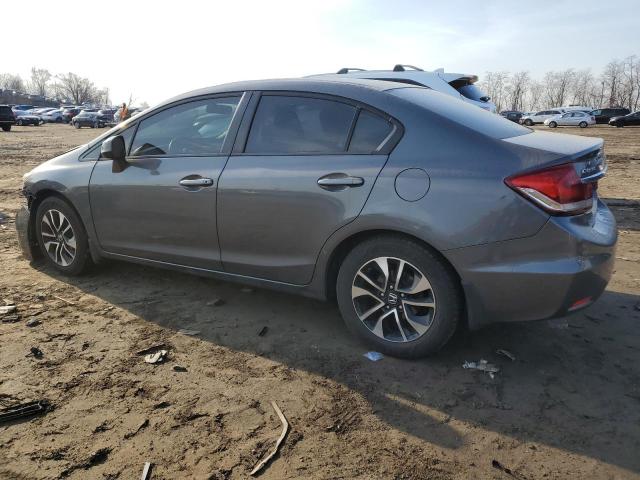 2HGFB2F83DH531502 - 2013 HONDA CIVIC EX GRAY photo 2