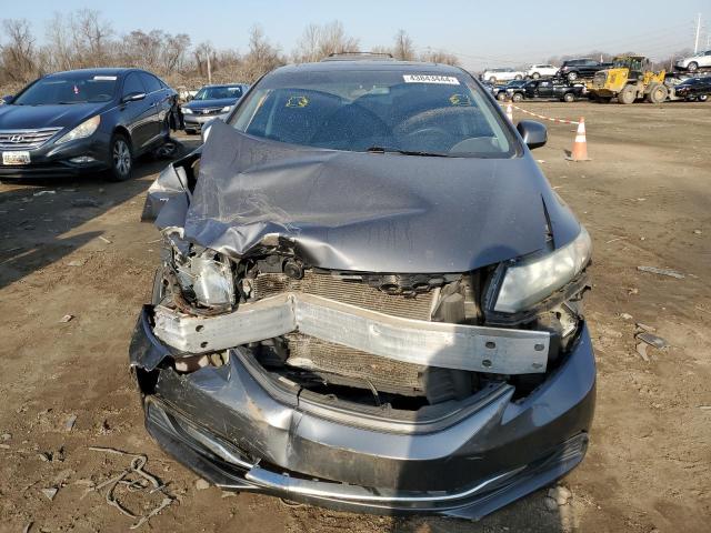 2HGFB2F83DH531502 - 2013 HONDA CIVIC EX GRAY photo 5