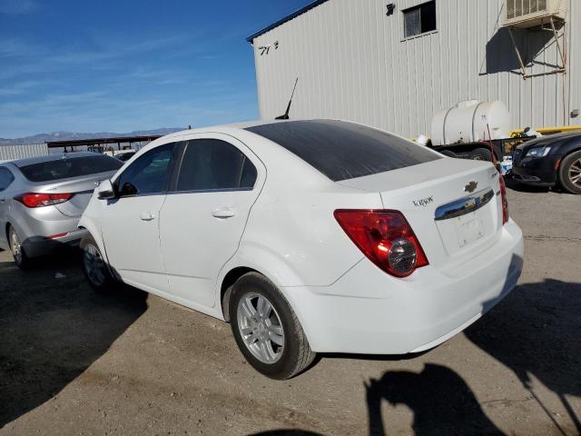 1G1JC5SB1E4236155 - 2014 CHEVROLET SONIC LT WHITE photo 2