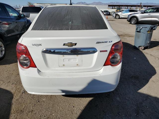 1G1JC5SB1E4236155 - 2014 CHEVROLET SONIC LT WHITE photo 6