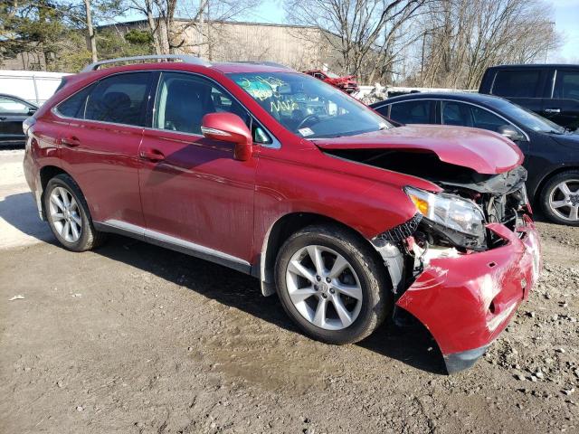 2T2BK1BA6BC091925 - 2011 LEXUS RX 350 RED photo 4