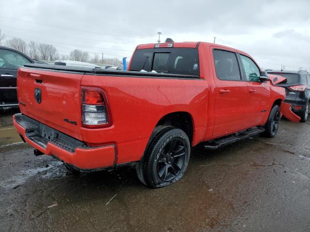 1C6SRFFT2MN521627 - 2021 RAM 1500 BIG HORN/LONE STAR RED photo 3