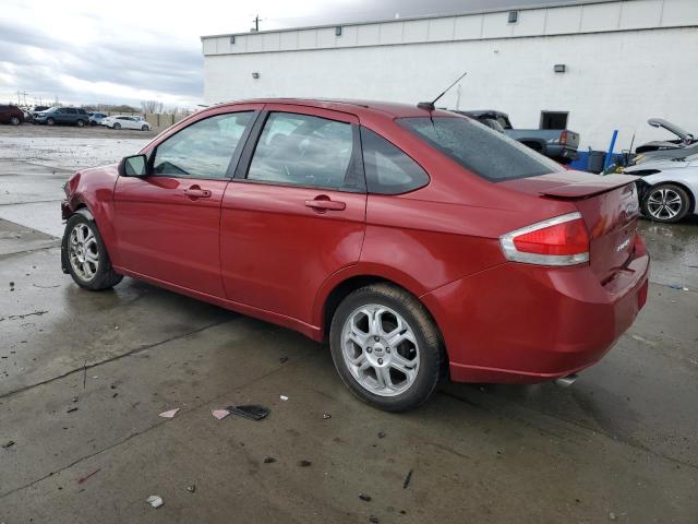 1FAHP36N59W117835 - 2009 FORD FOCUS SES RED photo 2