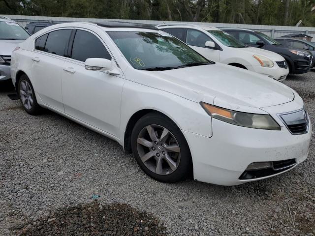 19UUA8F24DA001739 - 2013 ACURA TL WHITE photo 4