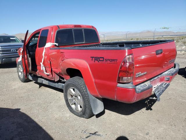 5TETU62N88Z560177 - 2008 TOYOTA TACOMA PRERUNNER ACCESS CAB RED photo 2