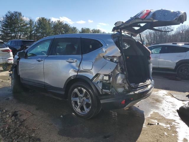 JHLRW2H81KX009458 - 2019 HONDA CR-V EXL SILVER photo 2