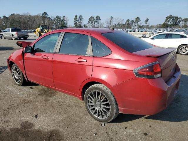 1FAHP3GN2AW276850 - 2010 FORD FOCUS SES RED photo 2