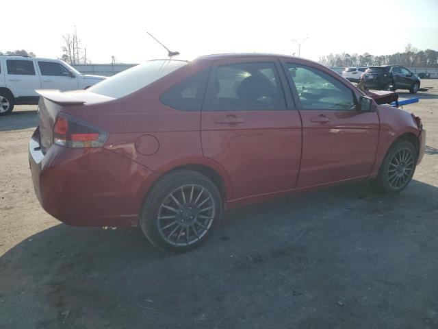 1FAHP3GN2AW276850 - 2010 FORD FOCUS SES RED photo 3