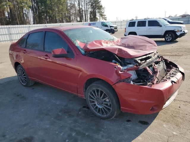 1FAHP3GN2AW276850 - 2010 FORD FOCUS SES RED photo 4