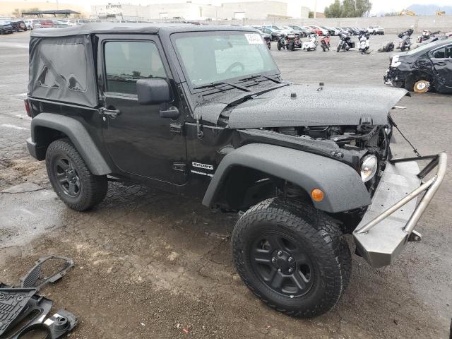 1C4AJWAG3JL911343 - 2018 JEEP WRANGLER SPORT BLACK photo 4