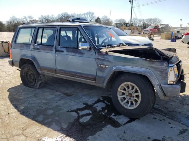 1J4FT58L5LL149322 - 1990 JEEP CHEROKEE LAREDO PURPLE photo 4