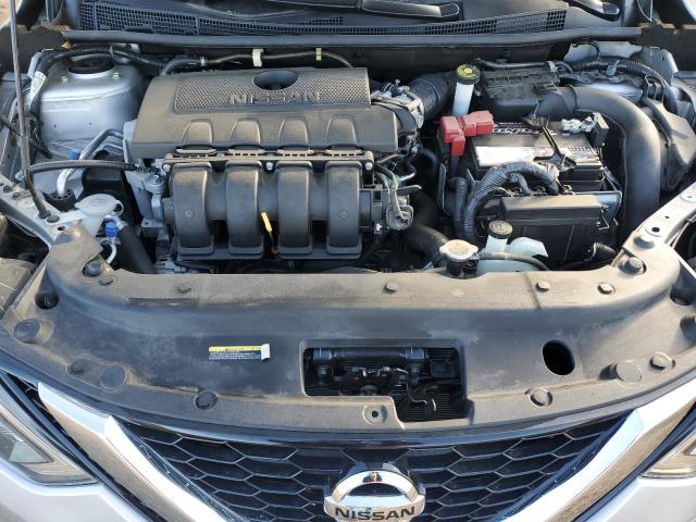 3N1AB7AP0HY393909 - 2017 NISSAN SENTRA S SILVER photo 11