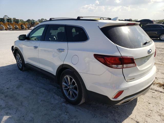 KM8SN4HF2HU244484 - 2017 HYUNDAI SANTA FE SE WHITE photo 2