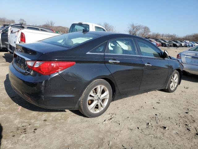 5NPEC4AC2DH692381 - 2013 HYUNDAI SONATA SE BLACK photo 3