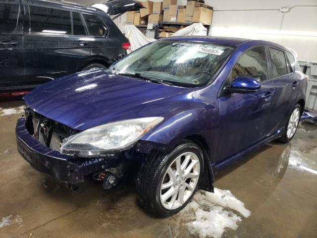 JM1BL1M5XC1502749 - 2012 MAZDA 3 S BLUE photo 1