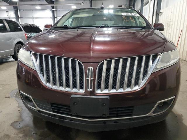 2LMDJ8JK3CBL02320 - 2012 LINCOLN MKX BURGUNDY photo 5