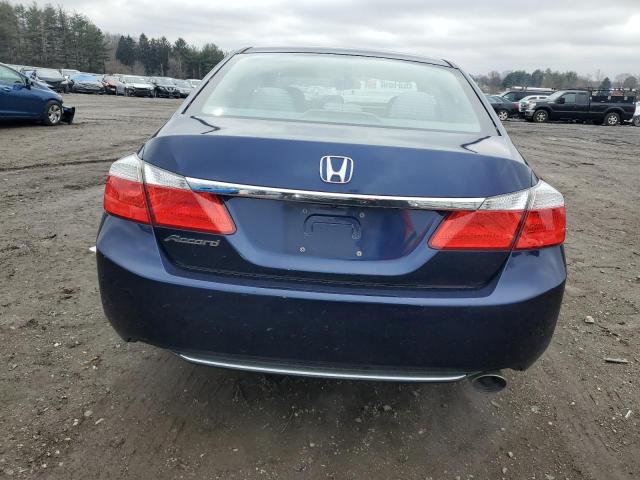 1HGCR2F30DA203617 - 2013 HONDA ACCORD LX BLUE photo 6