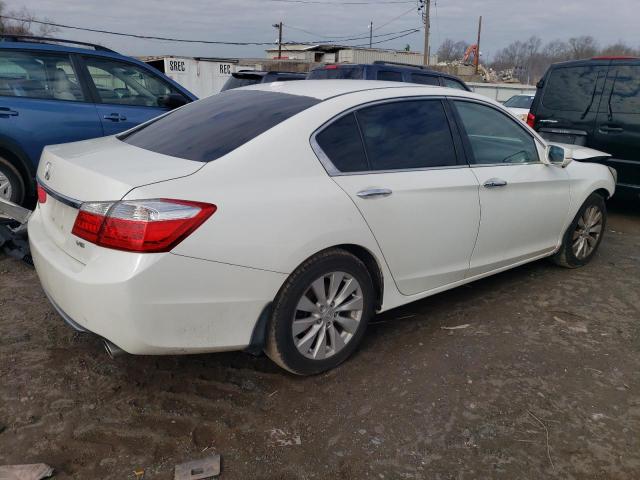 1HGCR3F84EA004251 - 2014 HONDA ACCORD EXL WHITE photo 3