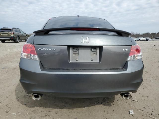 1HGCP36888A017689 - 2008 HONDA ACCORD EXL GRAY photo 6