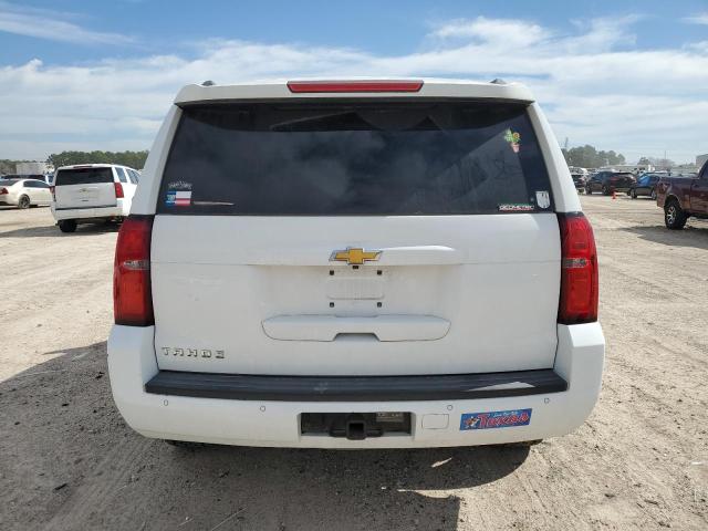 1GNSKBKC1FR239106 - 2015 CHEVROLET TAHOE K1500 LT WHITE photo 6