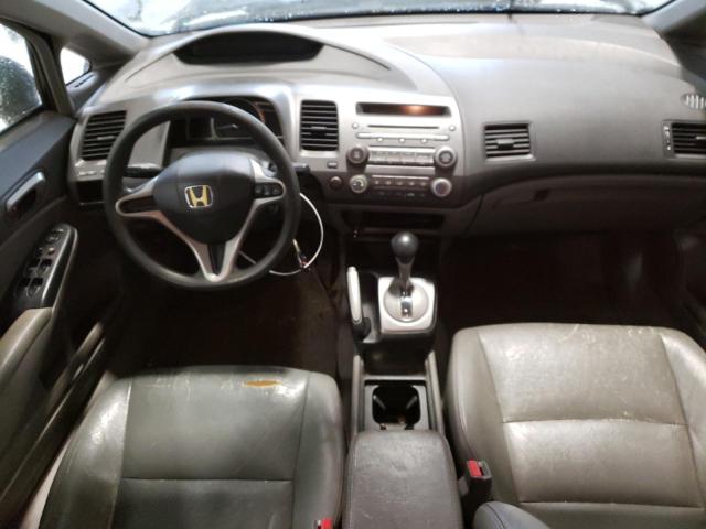 2HGFA16549H359670 - 2009 HONDA CIVIC LX BLACK photo 8