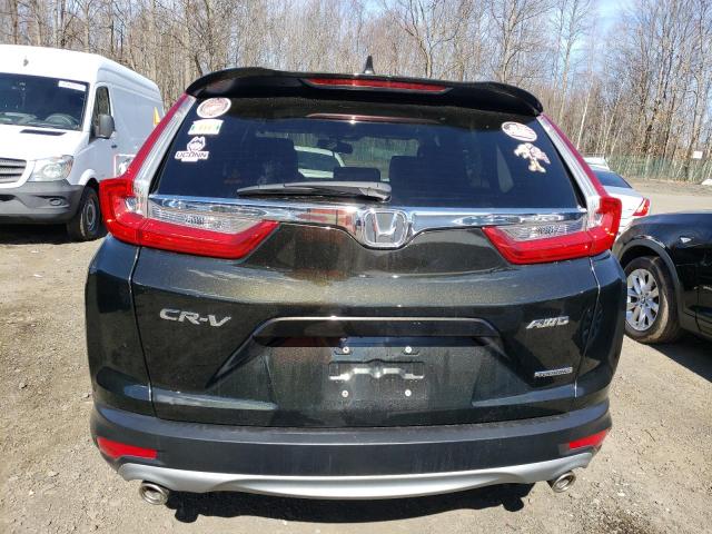 2HKRW2H91KH625954 - 2019 HONDA CR-V TOURING GREEN photo 6