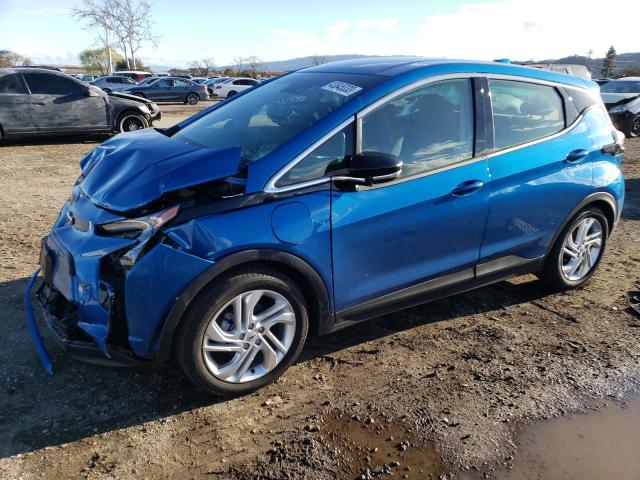 1G1FW6S05P4116881 - 2023 CHEVROLET BOLT EV 1LT BLUE photo 1