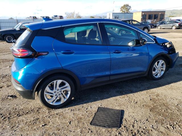 1G1FW6S05P4116881 - 2023 CHEVROLET BOLT EV 1LT BLUE photo 3