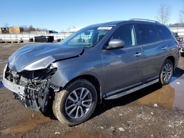 5N1AR2MM5GC605140 - 2016 NISSAN PATHFINDER S SILVER photo 1