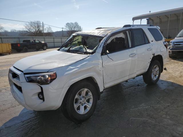 JTEFU5JRXM5247734 - 2021 TOYOTA 4RUNNER SR5 WHITE photo 1