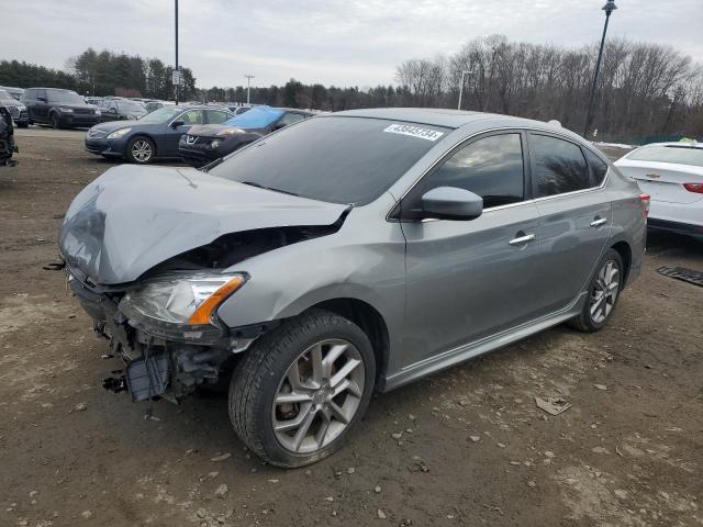 3N1AB7AP0DL787563 - 2013 NISSAN SENTRA S SILVER photo 1