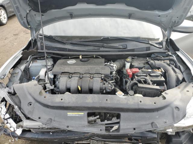 3N1AB7AP0DL787563 - 2013 NISSAN SENTRA S SILVER photo 11