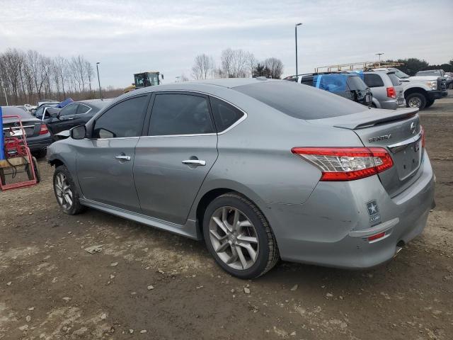 3N1AB7AP0DL787563 - 2013 NISSAN SENTRA S SILVER photo 2