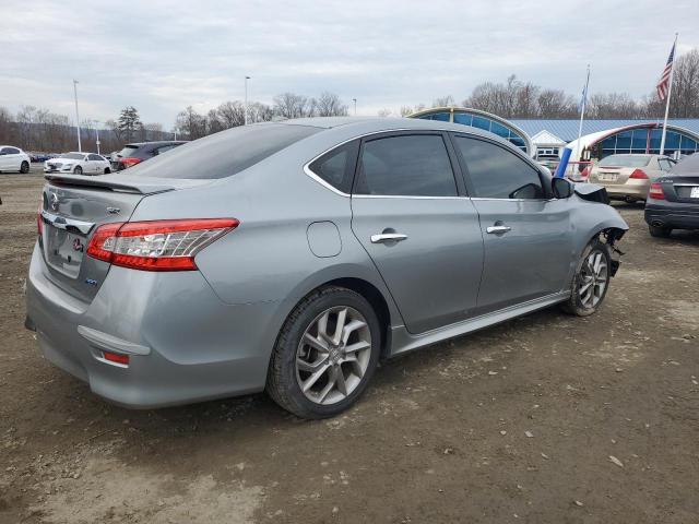 3N1AB7AP0DL787563 - 2013 NISSAN SENTRA S SILVER photo 3