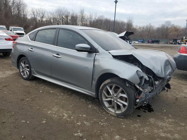 3N1AB7AP0DL787563 - 2013 NISSAN SENTRA S SILVER photo 4