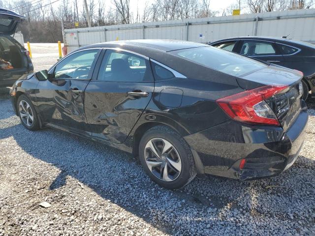 19XFC2F6XKE029783 - 2019 HONDA CIVIC LX BLACK photo 2