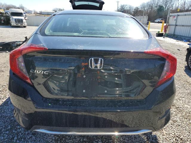 19XFC2F6XKE029783 - 2019 HONDA CIVIC LX BLACK photo 6