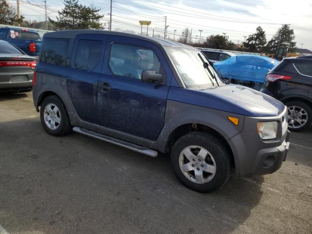 5J6YH28583L036328 - 2003 HONDA ELEMENT EX BLUE photo 4