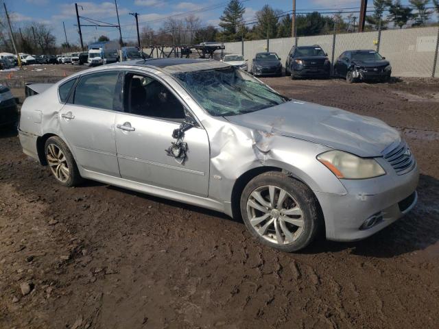 JNKAY01F68M650857 - 2008 INFINITI M35 BASE SILVER photo 4