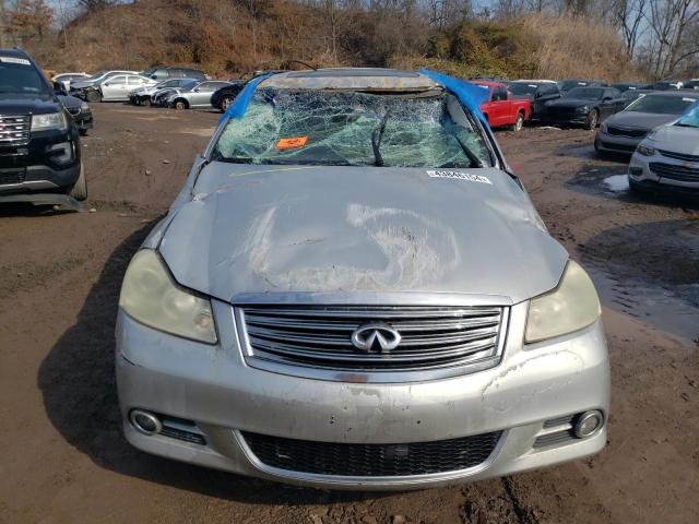 JNKAY01F68M650857 - 2008 INFINITI M35 BASE SILVER photo 5